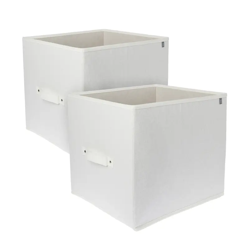 2 cajas almacenaje plegables