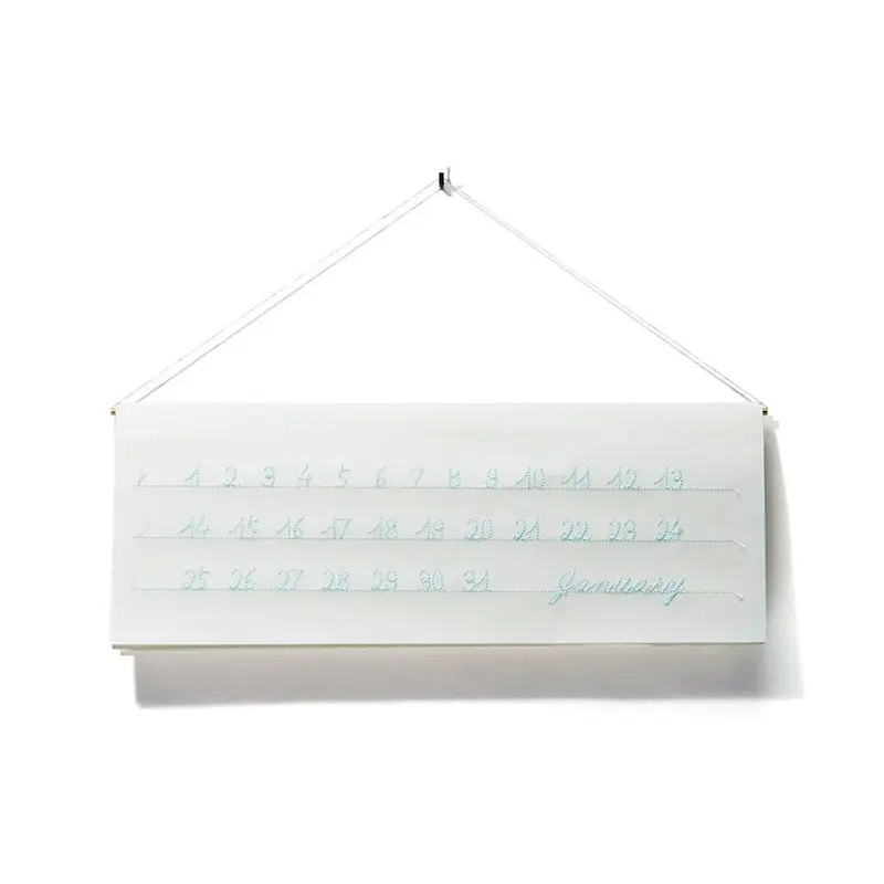 A String of Beautiful Days Calendar