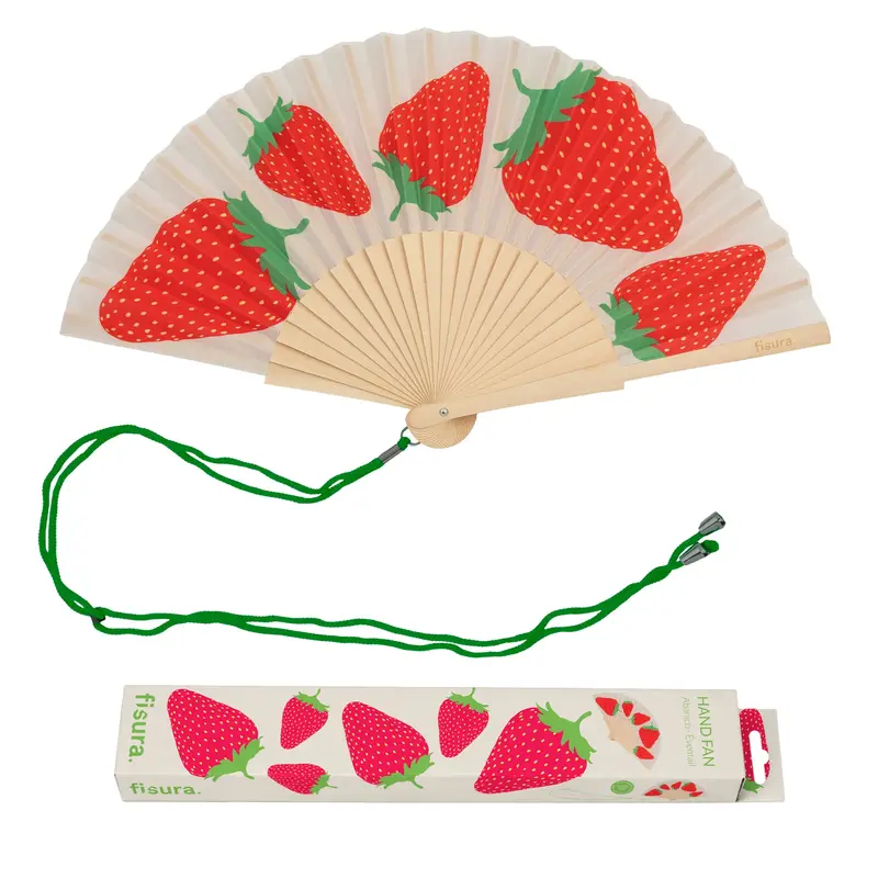 Abanico “Fresas”