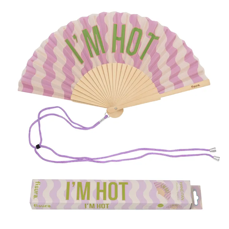 Abanico “I’m hot” ondas