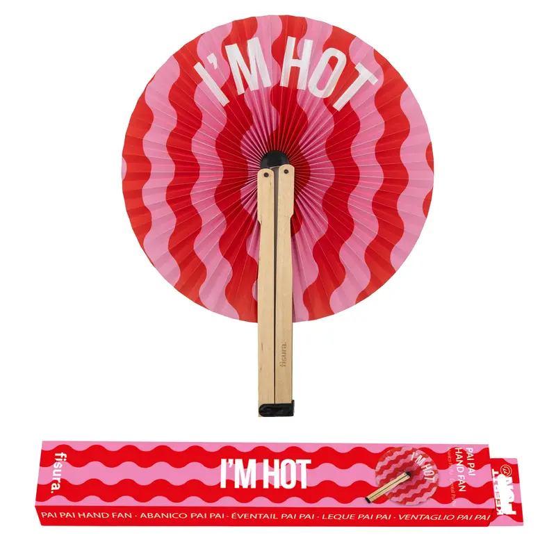 Abanico pai pai “I’m hot”