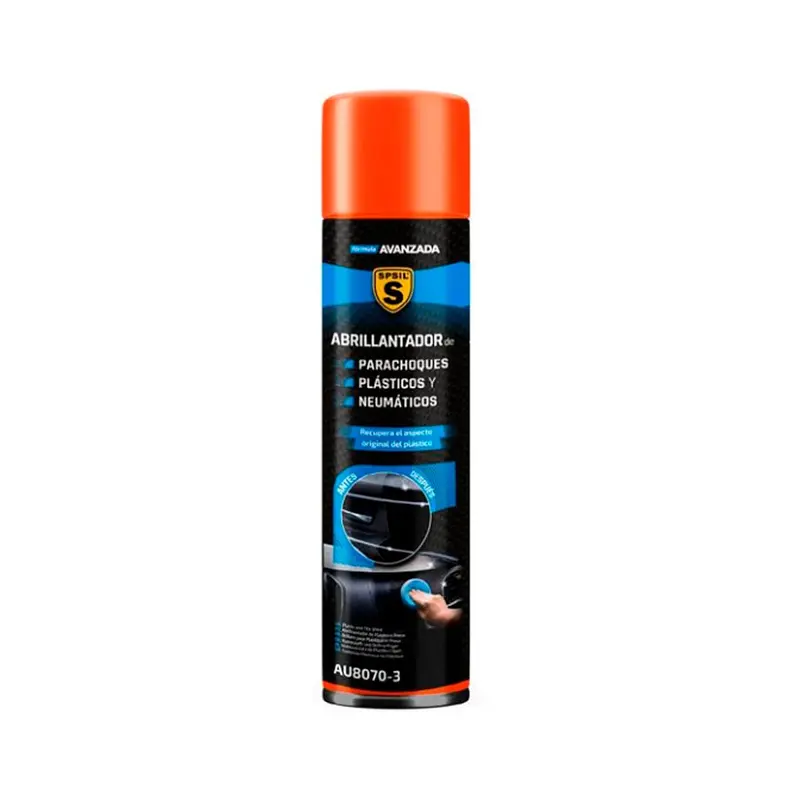 Abrillantador Plásticos Exteriores y Neumáticos SPSIL | 450ml