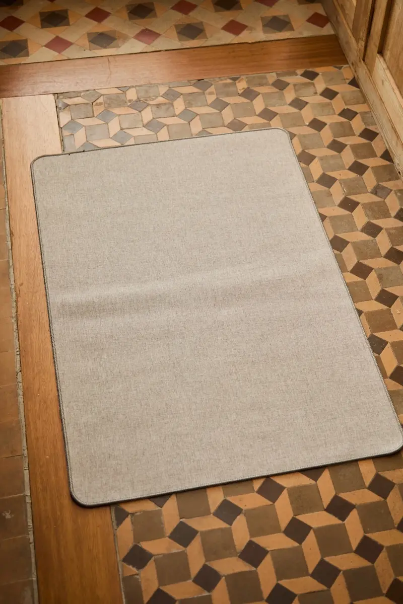 Alfombra antideslizante gris Dubai