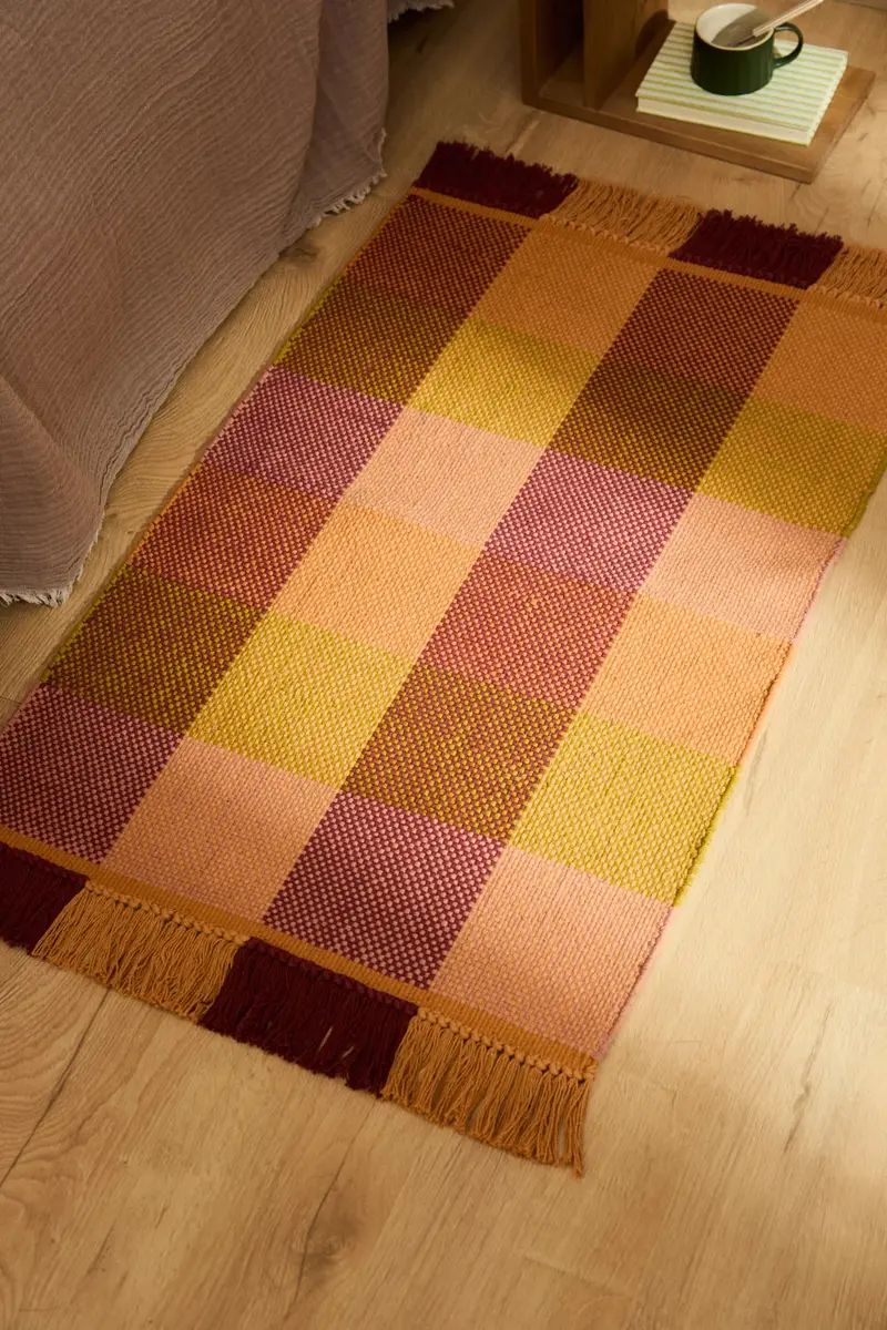 Alfombra de algodón trenzado Croma