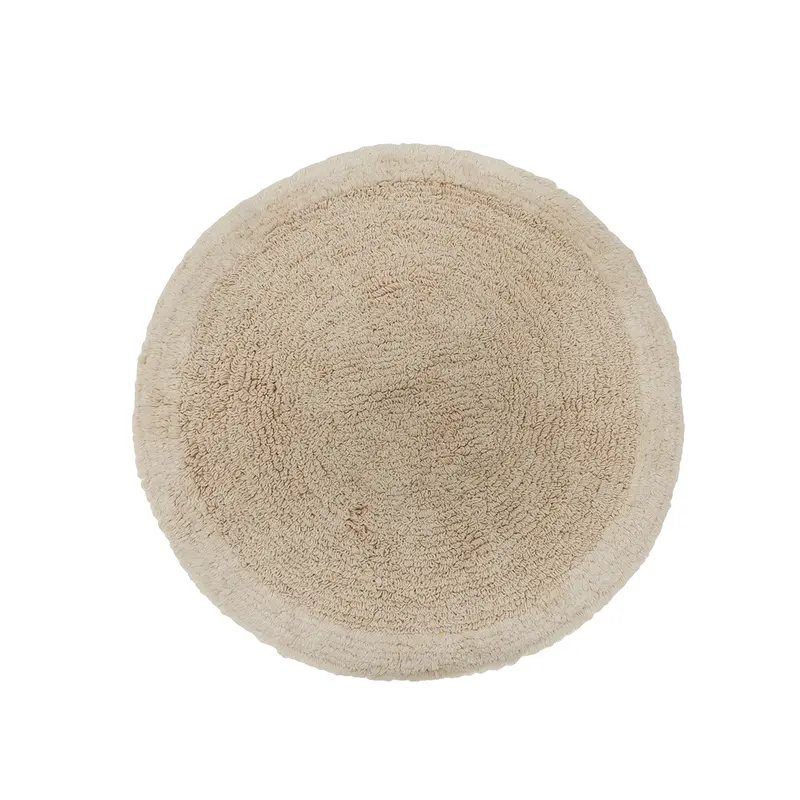 Alfombra de Baño Algodón Crudo 50x50