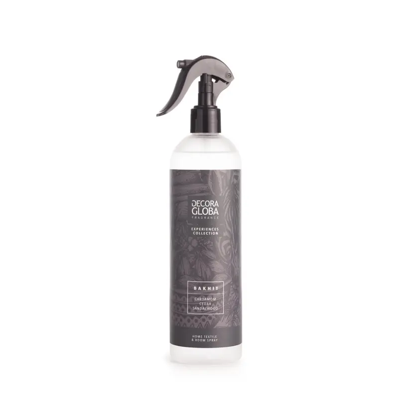 Ambientador Textil Bakhit (500ML) - FRAGANCIA DE CANELA, CARDAMOMO Y CEDRO