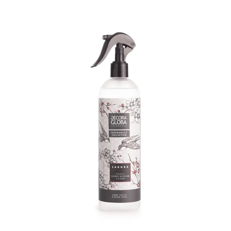 Ambientador Textil Sakura (500ML) - FRAGANCIA DE CEREZOS EN FLOR
