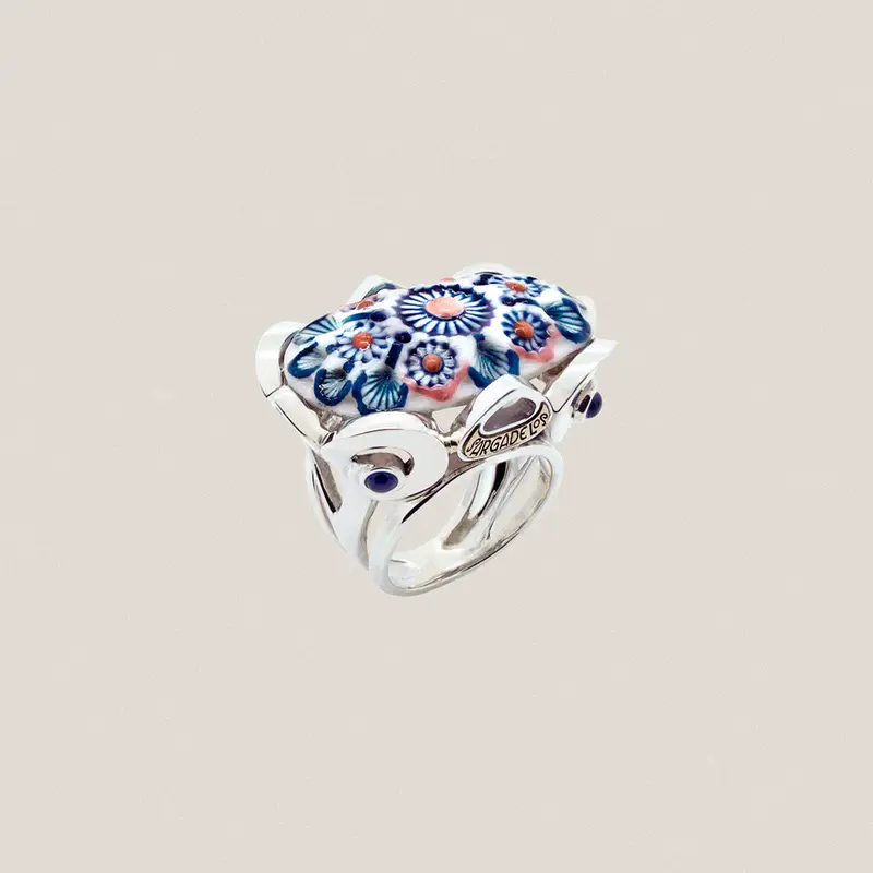 Anillo Voluta Numerado