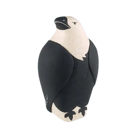 Animal de Madera Pole Pole Aguila