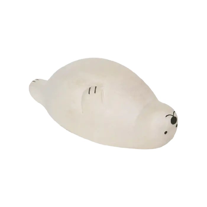 Animal de Madera Pole Pole Foca Flotando