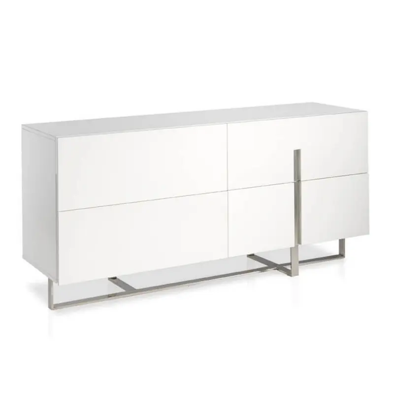 Aparador Lacado Estructura Acero 160 cm Colección Elegance