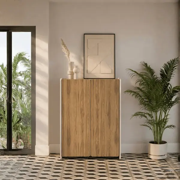 Aparador salón alto BOUCLEON Roble
