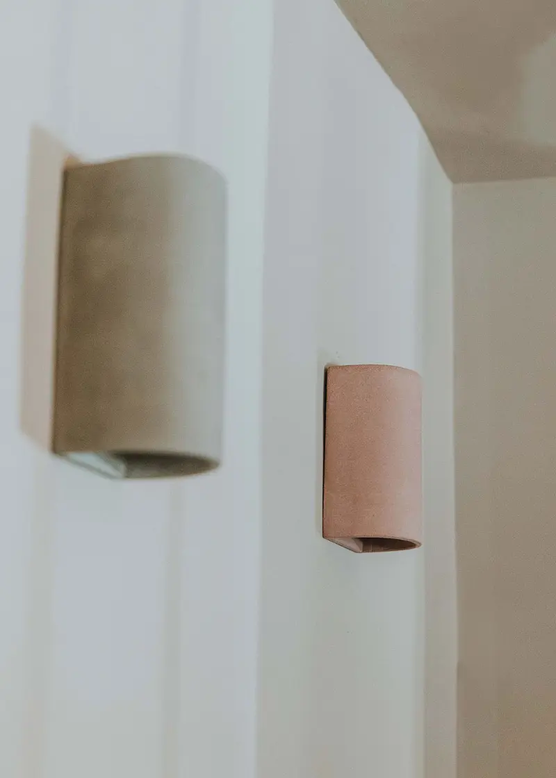 Aplique de pared de cerámica