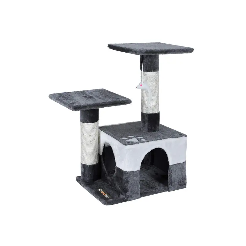 Árbol para Gatos de Color Gris