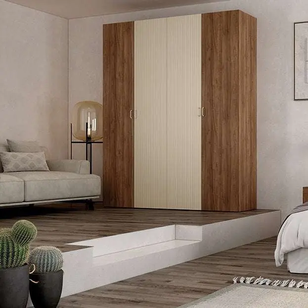 Armario 4 puertas L'AQUILA altura 211cm