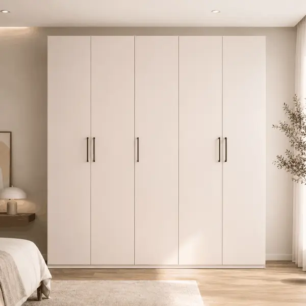 Armario dormitorio matrimonio 5 puertas CAPRI