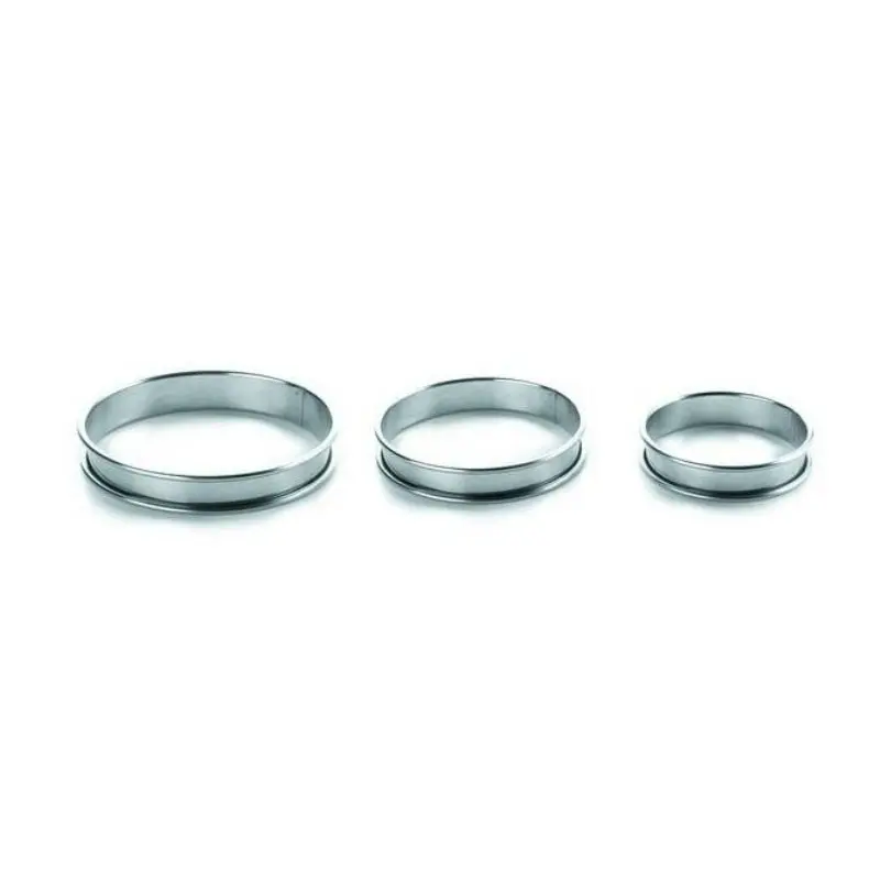 ARO TARTA BORDE VUELTO INOX 20X2,2CMS