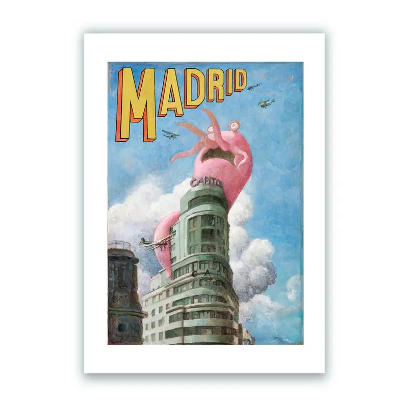 Babosa en el Capitol Impresión Giclée