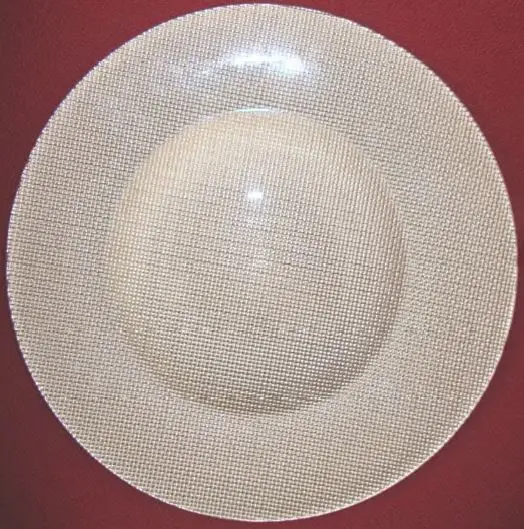 BAJO PLATO INCA METALLIC PLATA BORMIOLI