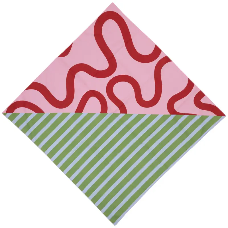 Bandana “Ondas y rayas”