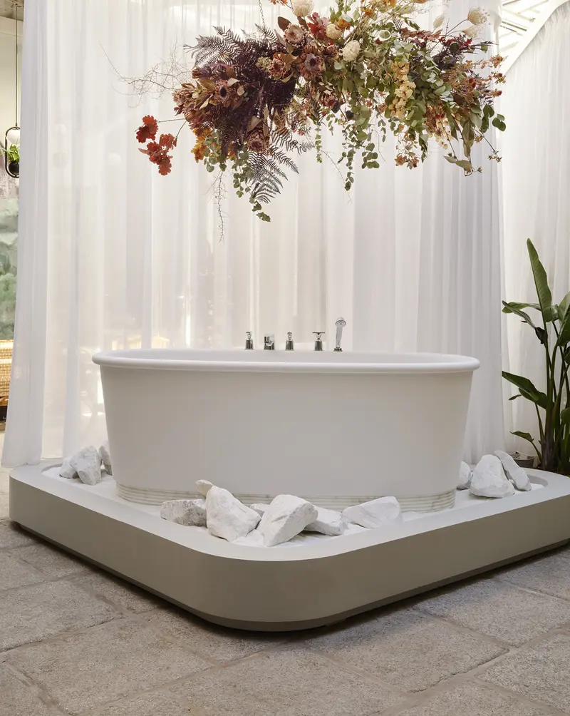 Bañera exenta Holiday White Tec Plus