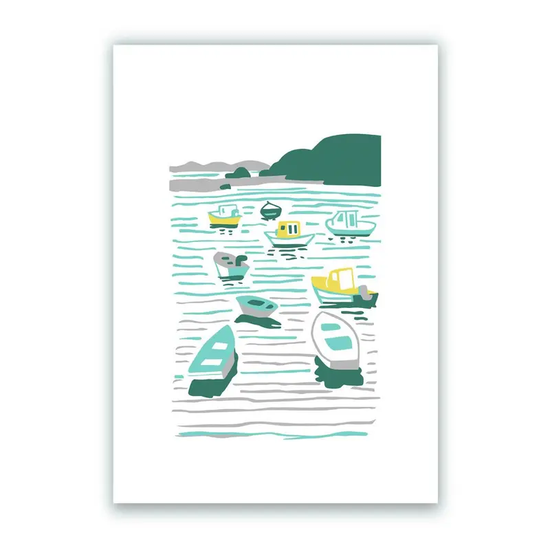 Barcas Impresión Giclée (exclusivo online)