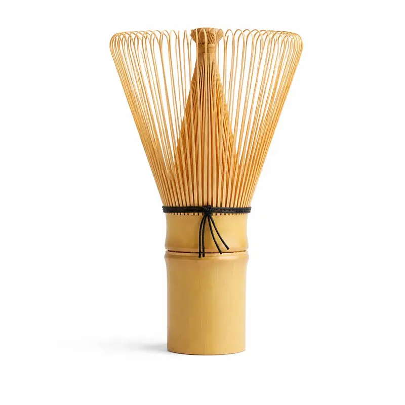 BATIDOR BAMBU 6,1X6,1X11,3 MATCHA NATURAL