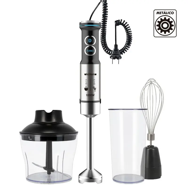 BATIDORA DE BRAZO 1000W C/ACCESORIOS KUKEN