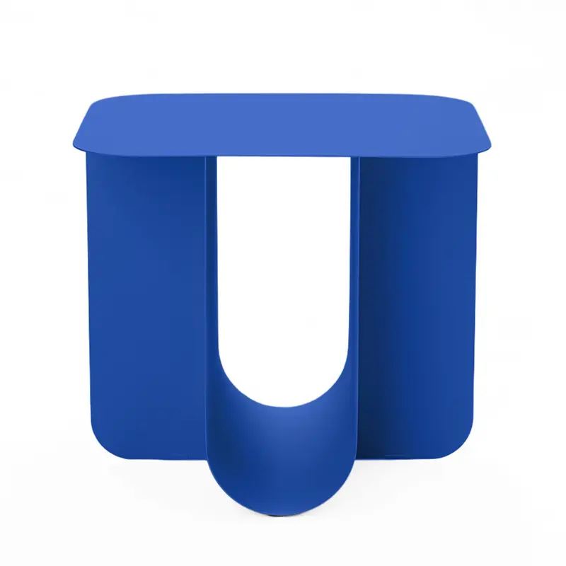 Blum - Mesa auxiliar de metal 45x40 cm