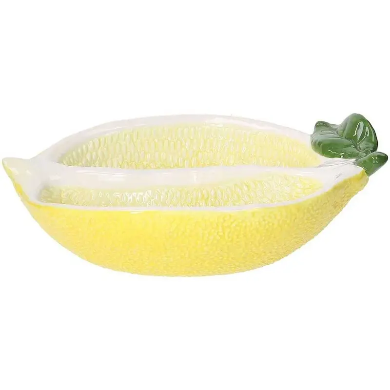 BOL DECORATIVO LIMON DIVIDIDO