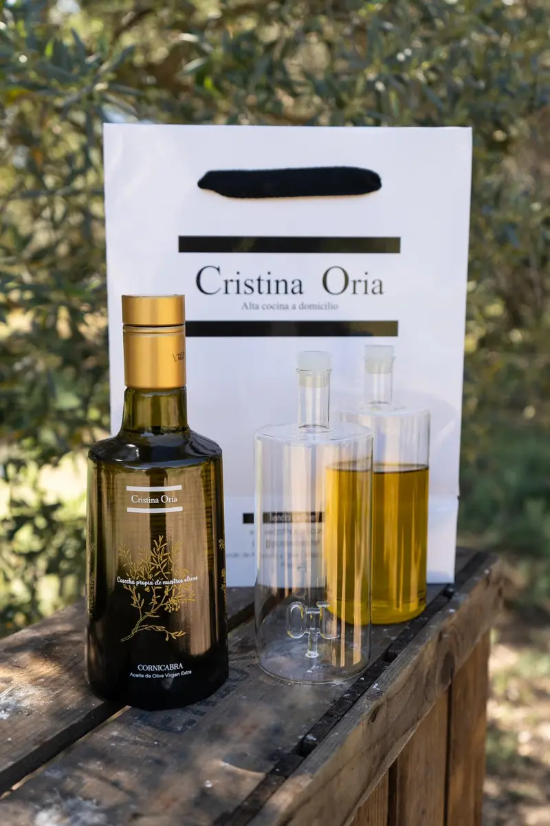 Bolsa Aceite Cornicabra CO & Aceitera
