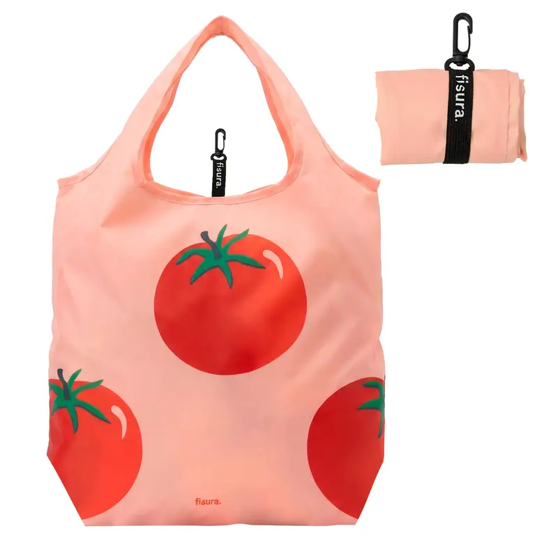 Bolsa compra plegable tomates