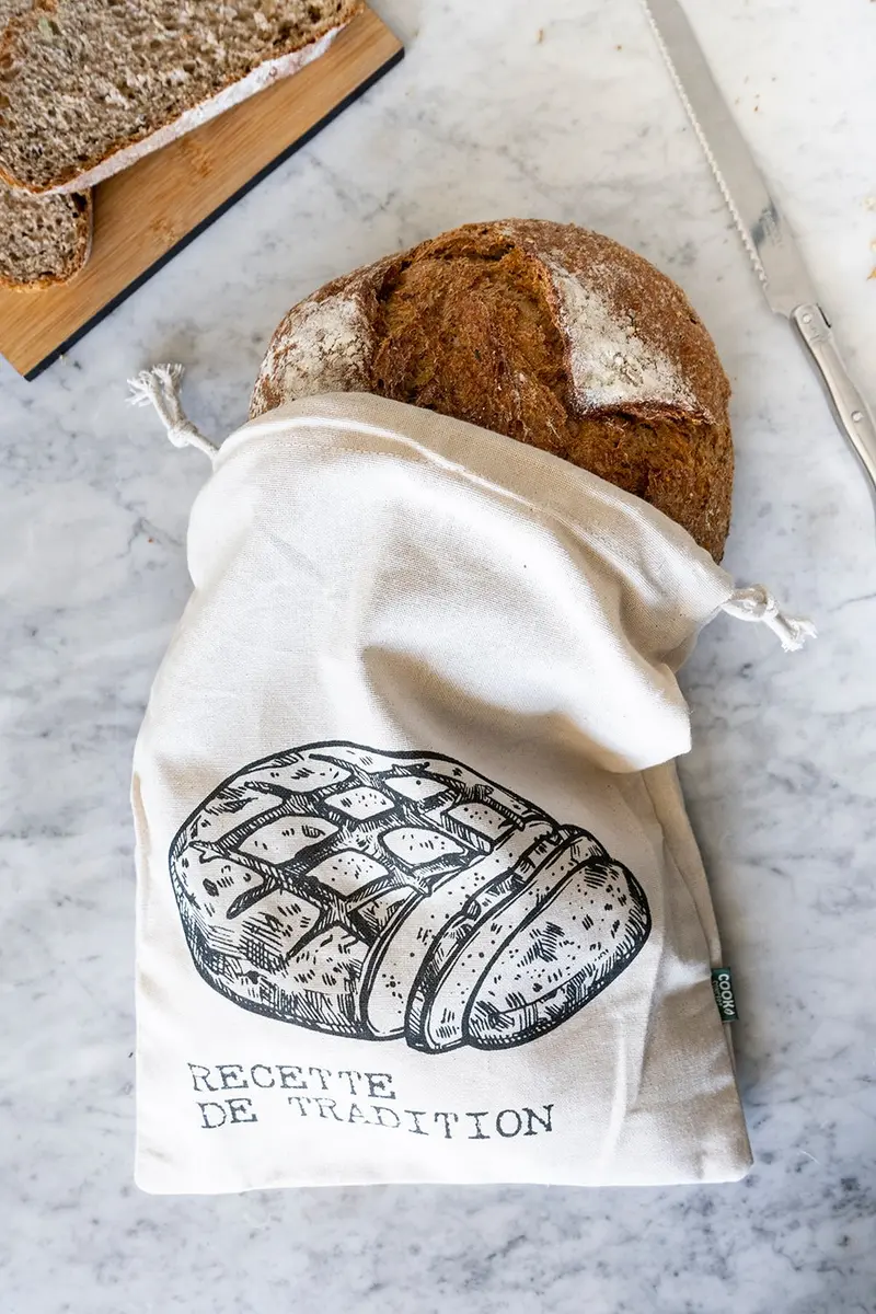 Bolsa Para Pan Cuadrada