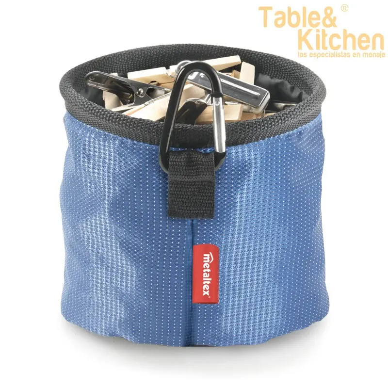 BOLSA PARA PINZAS CON COLGADOR