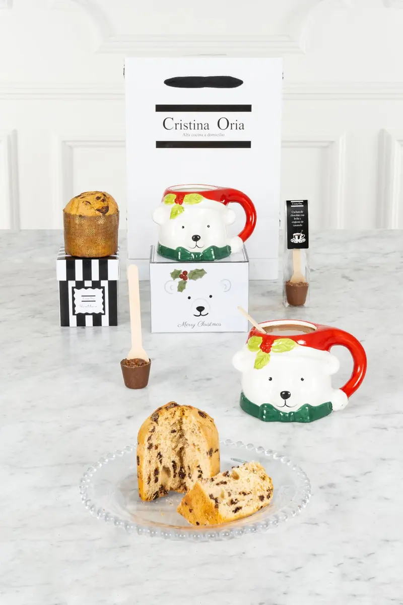 Bolsa Taza Oso & Dulces Especial Navidad