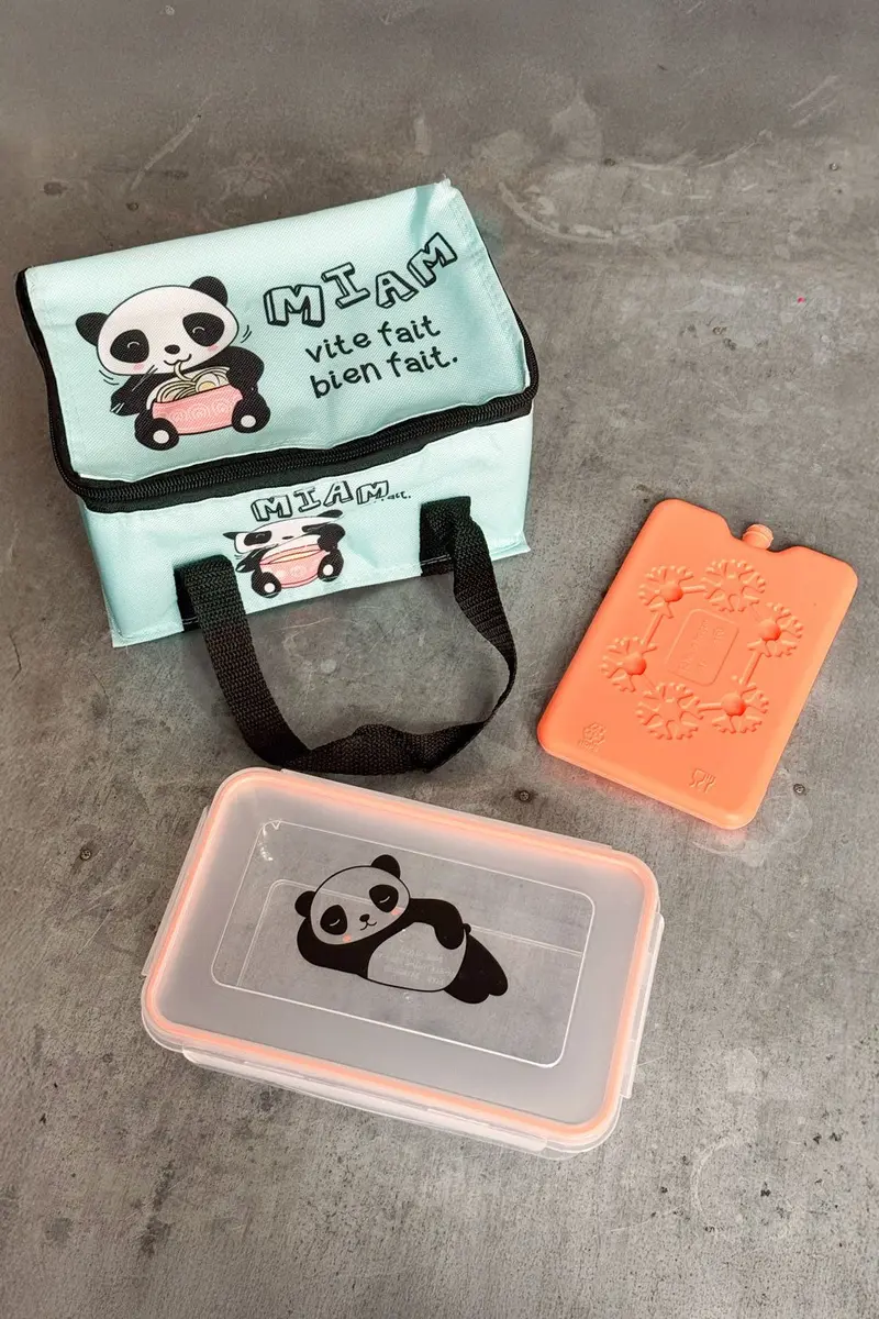 Bolsa Térmica Con Fiambrera Kawaii