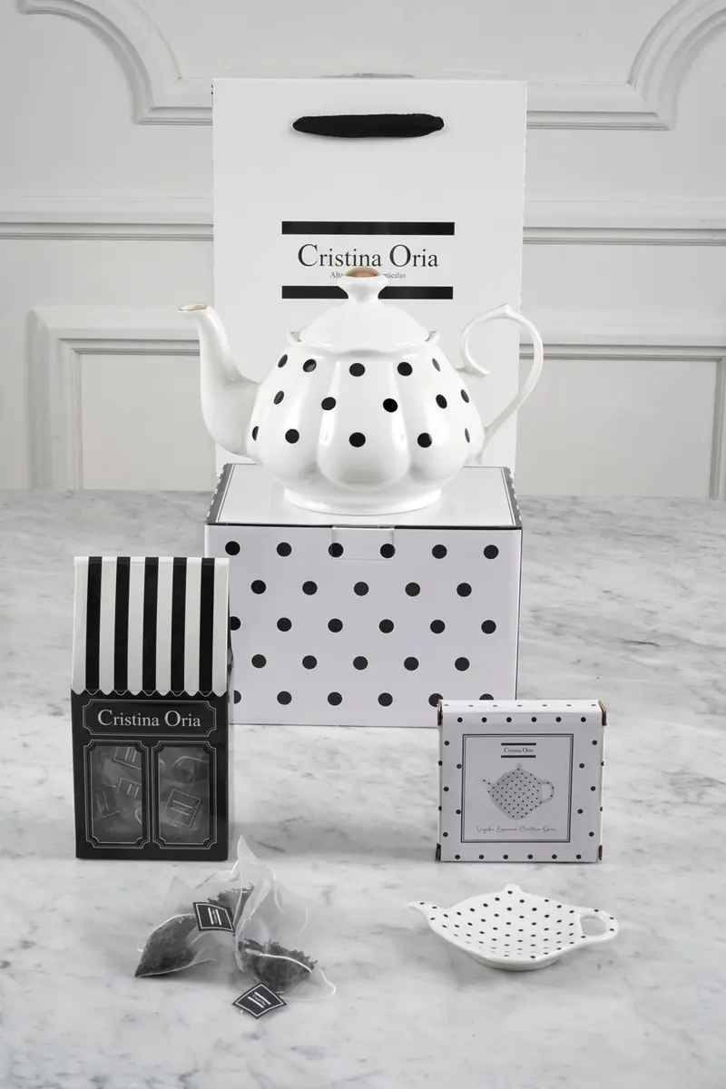 Bolsa Tetera Puntos CO, Posa Té & Té Negro Ceylan
