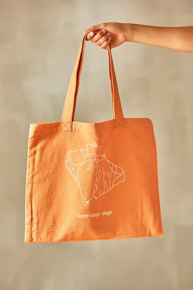 Bolsa tote de algodón tierra Rambla