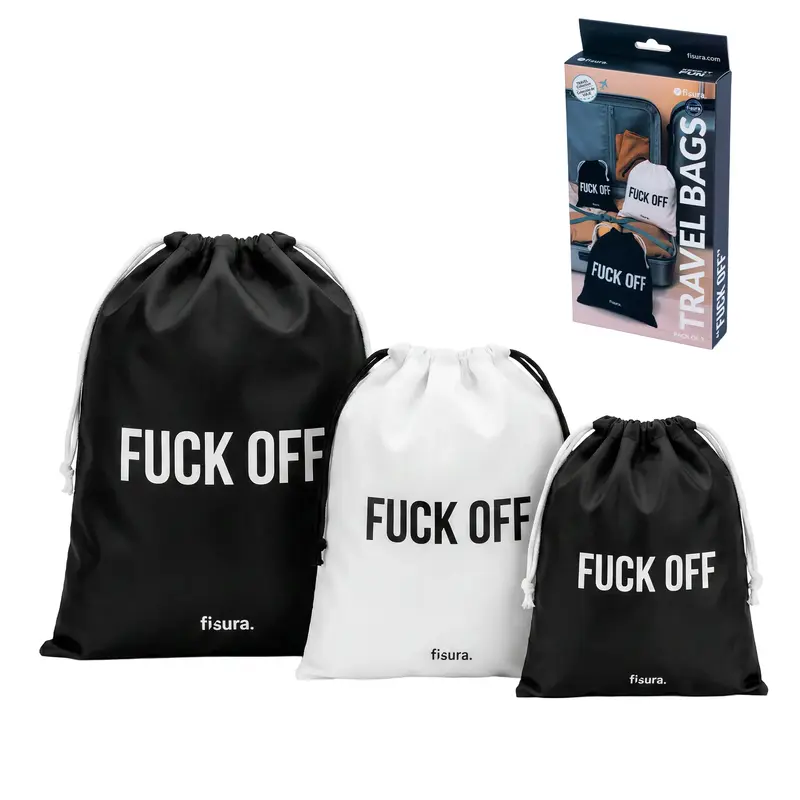 Bolsas de viaje “Fuck off”