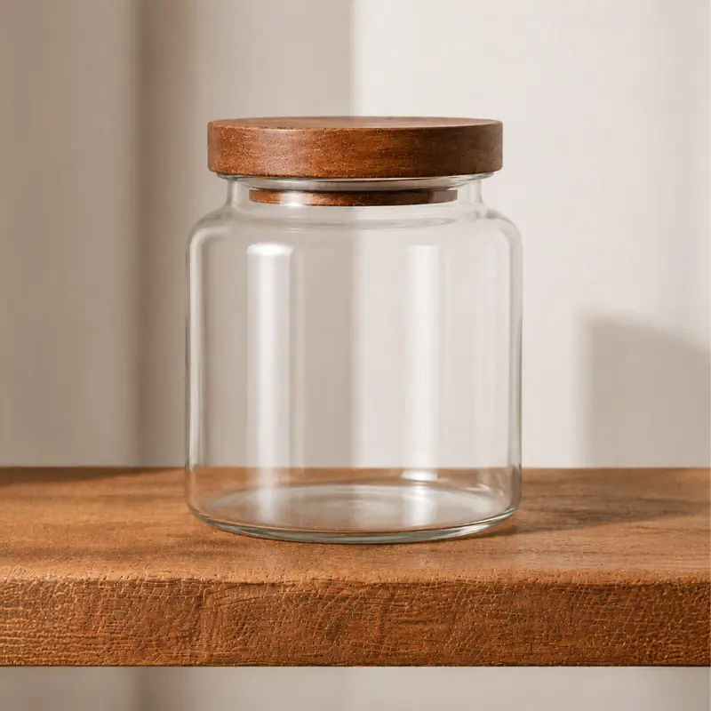 BOTE HERMETICO BOROSILICATO ACACIA 10X10