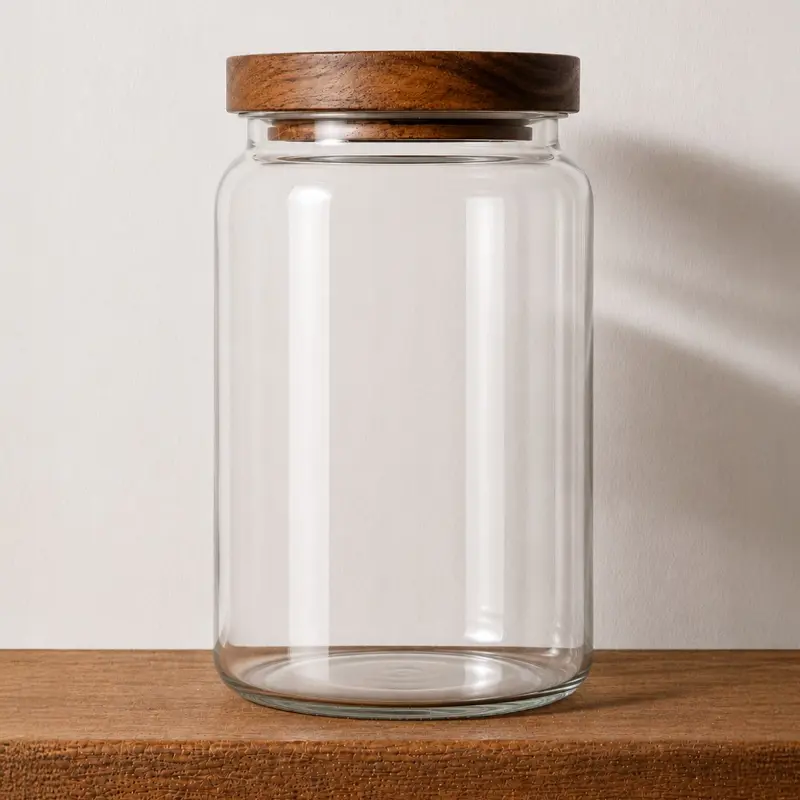 BOTE HERMETICO BOROSILICATO ACACIA 10X20