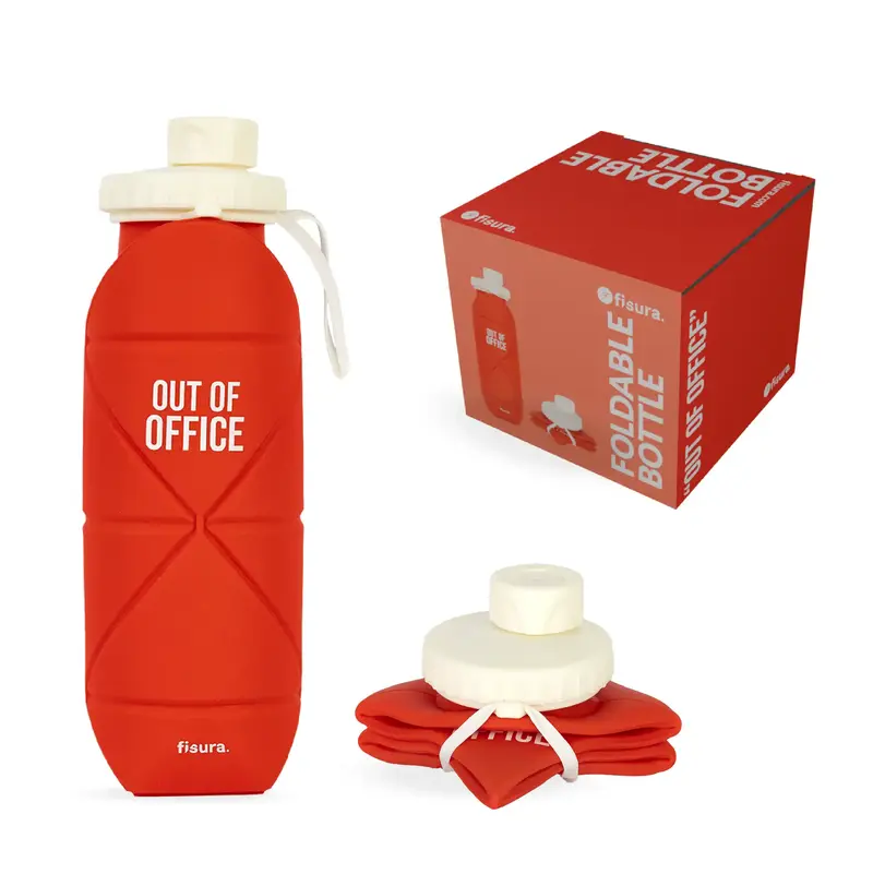 Botella plegable “Out of the office”