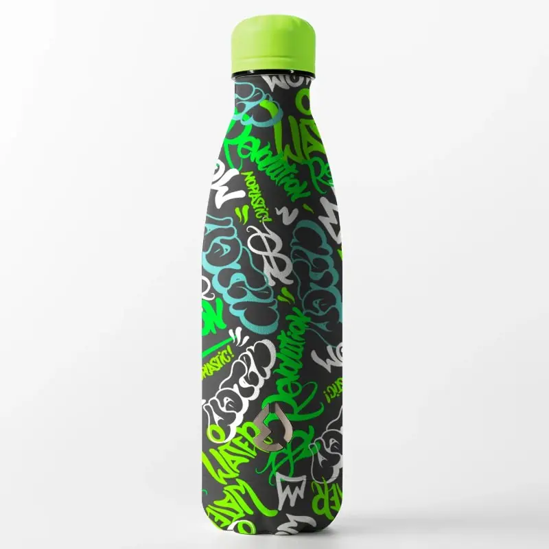 BOTELLA TERMICA GRAFITIS