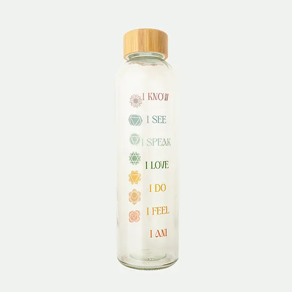 Botella to go chakras
