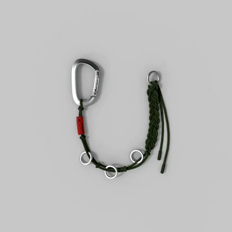 Braided Keychain Deep Forest