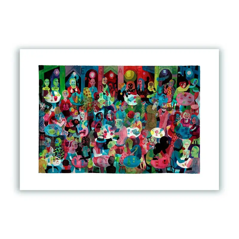Brasserie Pegasus Impresión Giclée