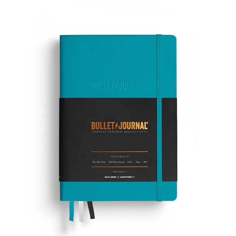 Bullet Journal Edit.2 Mediano A5 Puntos Turquesa