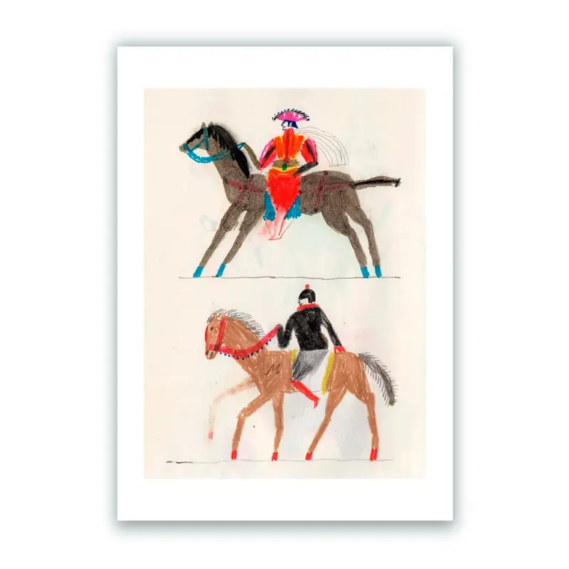 Caballeros 1 Impresión Giclée