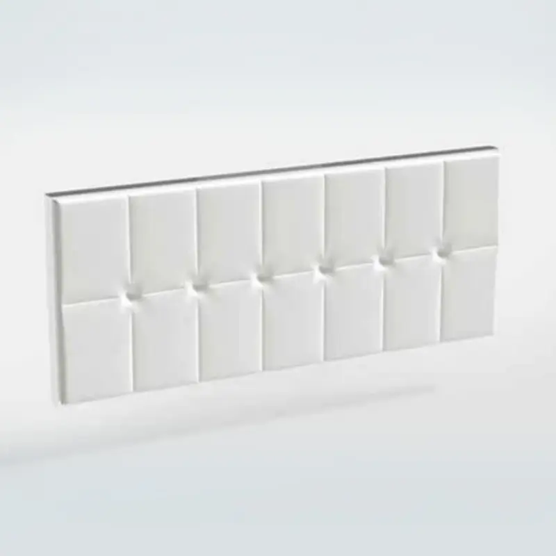 Cabecero de cama con capitoné modelo 4800 Blanco