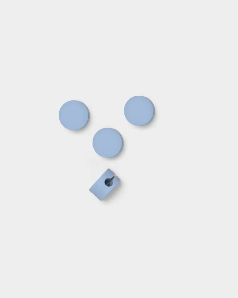 Cable Dots - Powder Blue